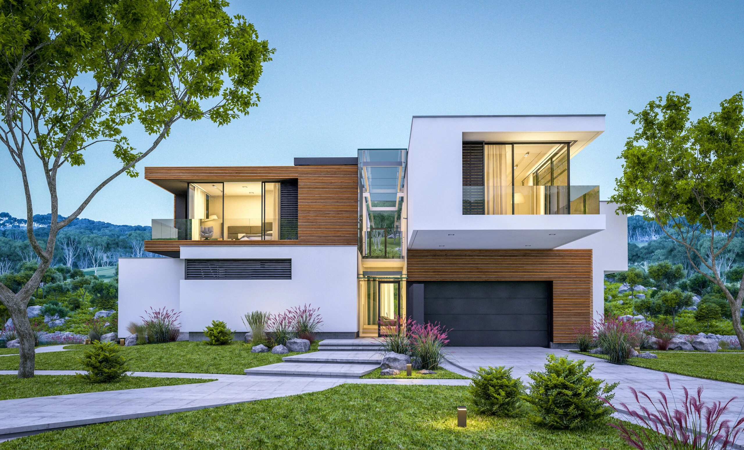 WHOLE-HOME DESIGN · CONTEMPORARY EXTERIOR