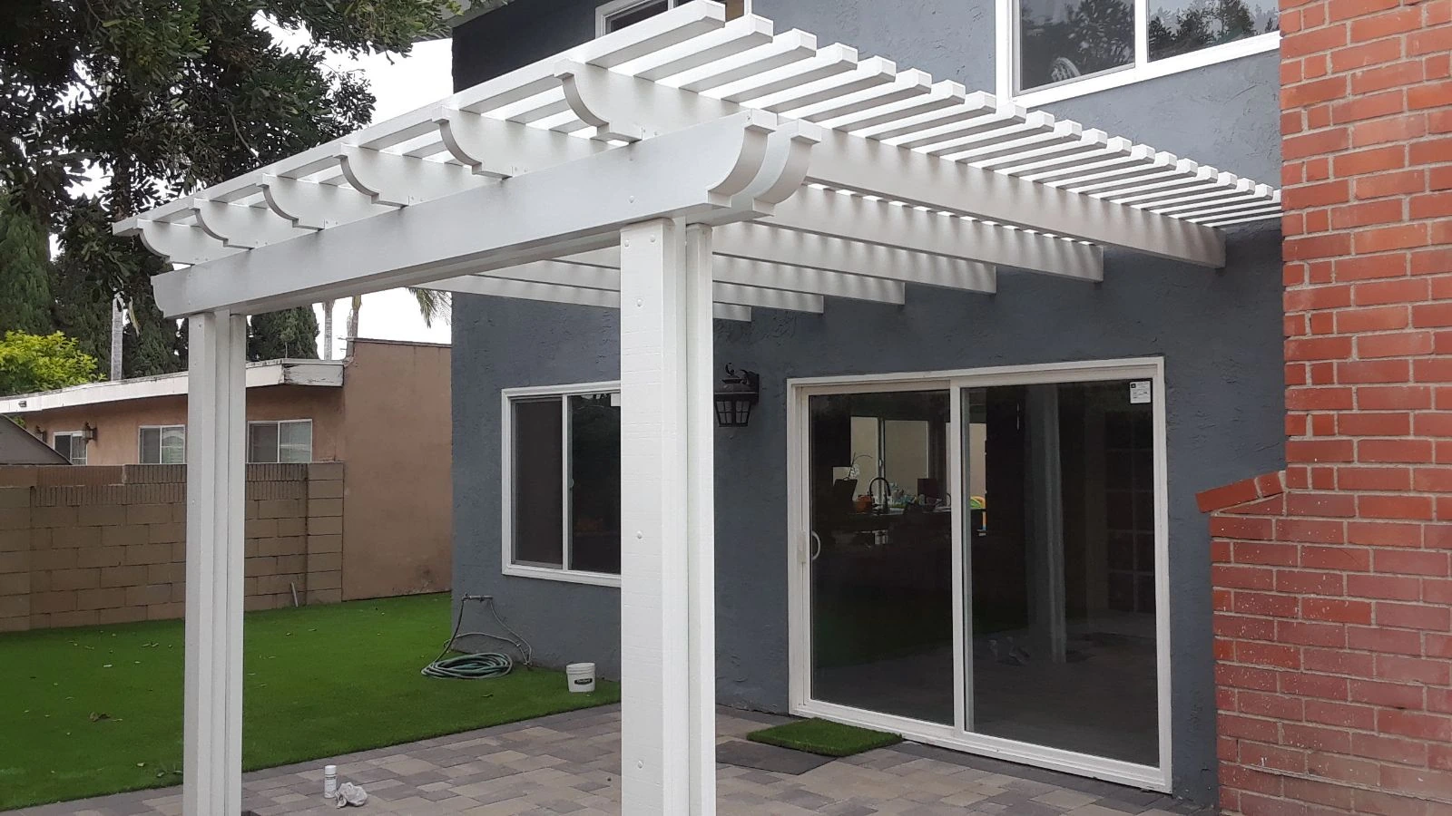 PATIO COVERS · OPEN-LATTICE PERGOLA