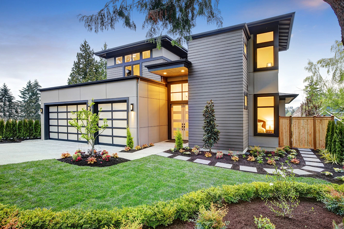 HOME EXTERIOR · LANDSCAPE & ENTRY